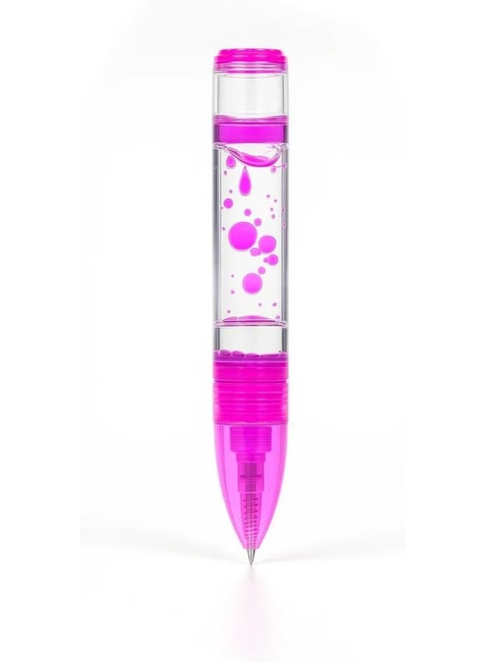 abley's Liquid Motion Sensory Pen, Therapeutic Tool for Autism, Visual Stimulation Fidget Toy with Floating Bubbles (Set of 1) - Image 1